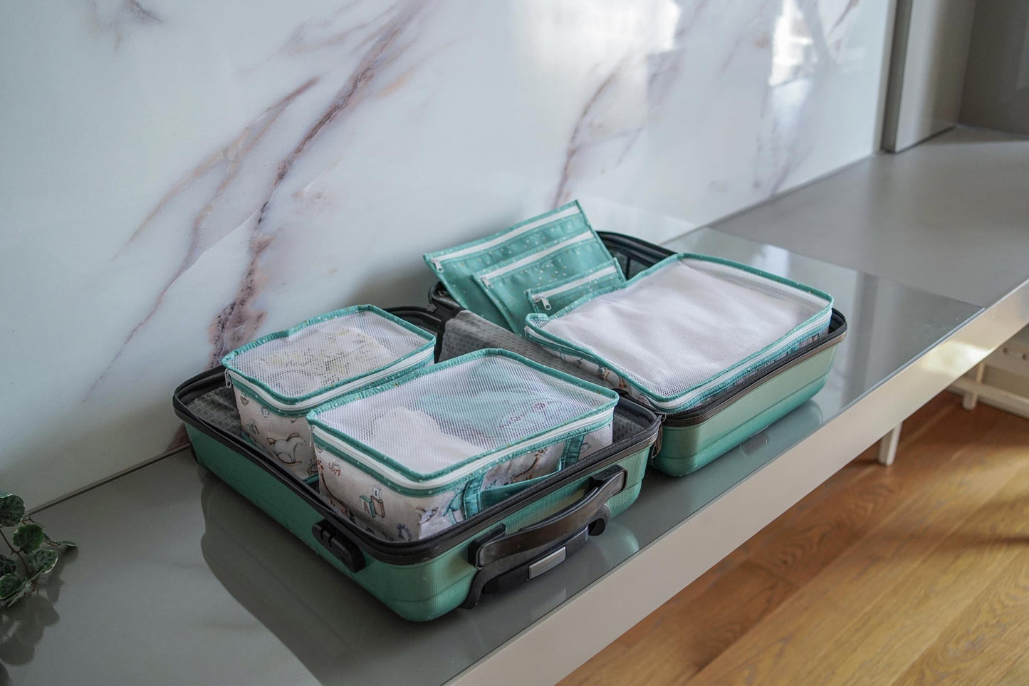 Organizator za Bebe – Set za Putovanje 6 komada | Plavi