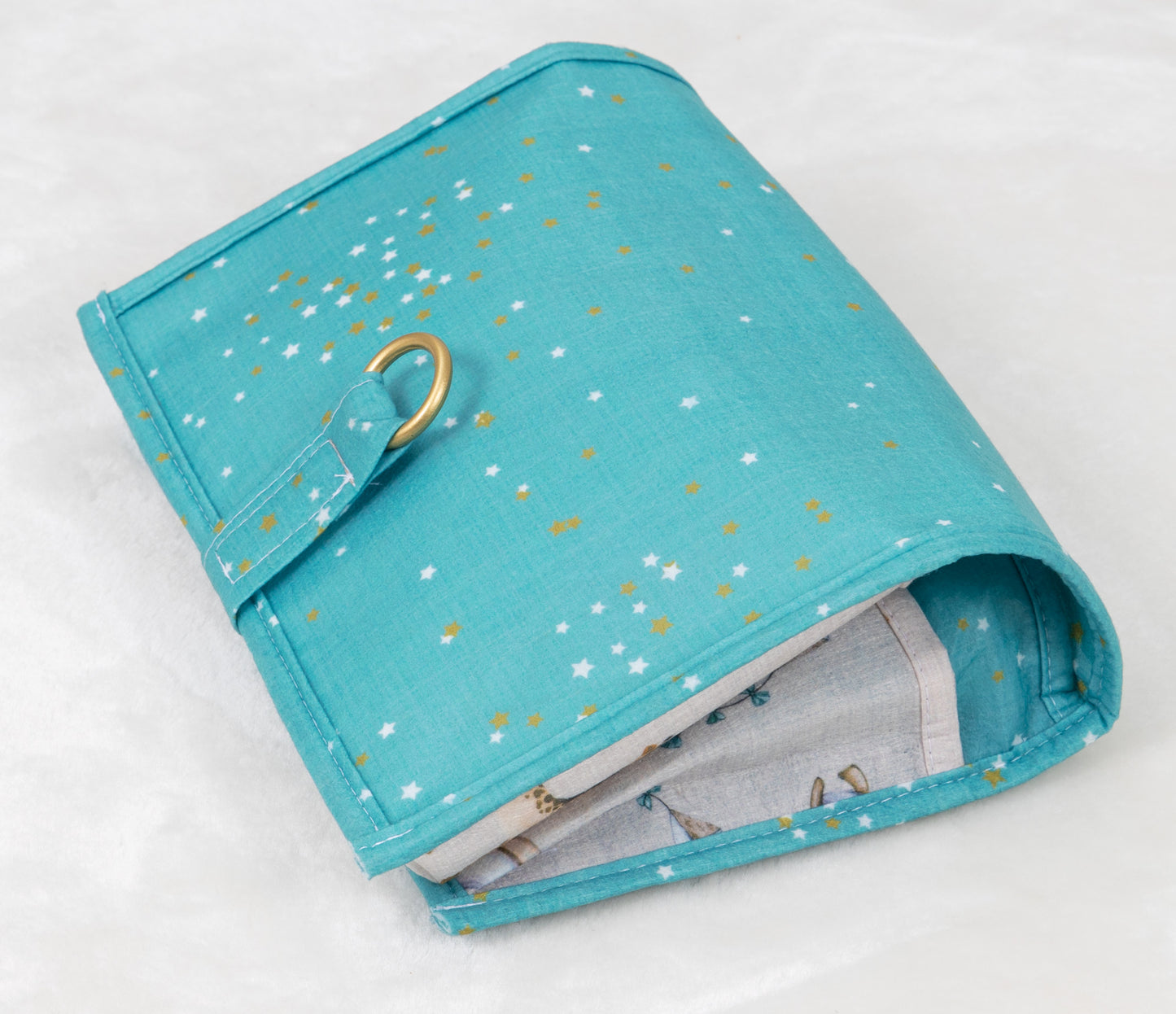 Prenosiva plava torba za pelene – praktični bebi organizer