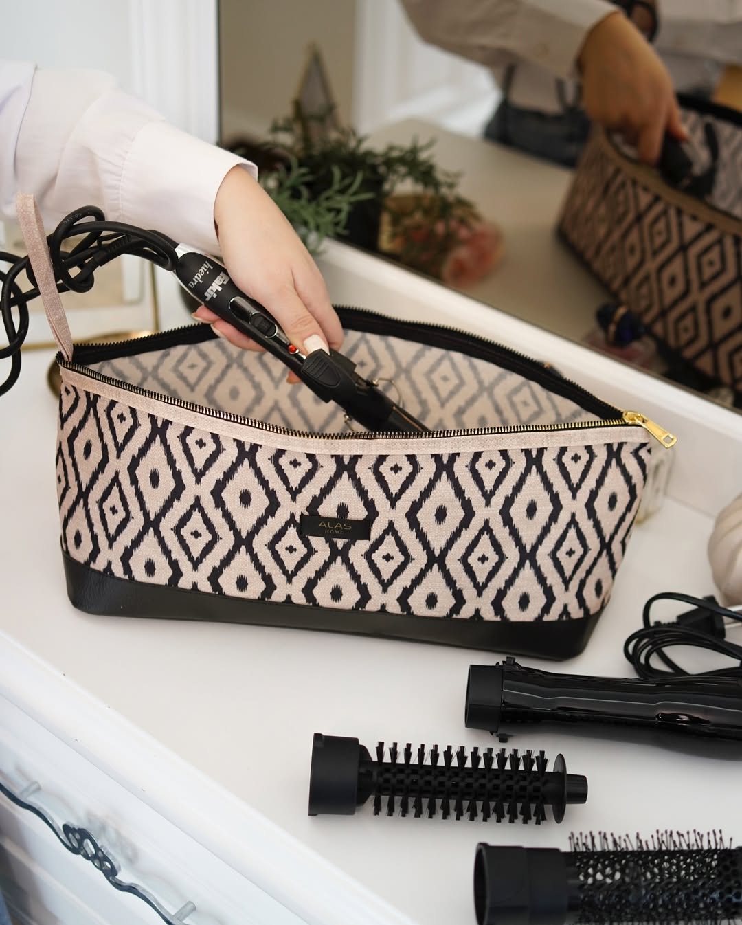 Boho Torba za Alatke za Kosu