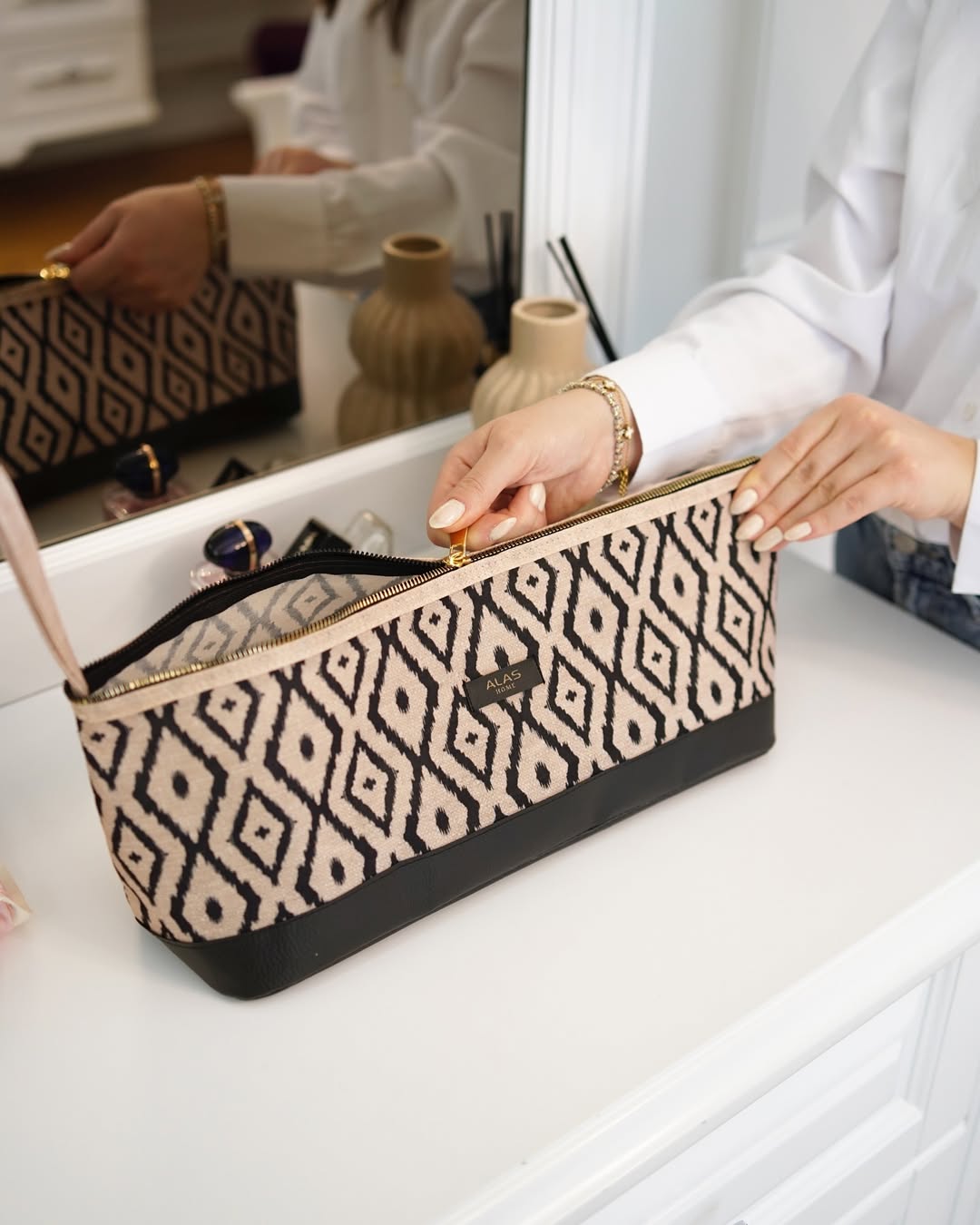 Boho Torba za Alatke za Kosu