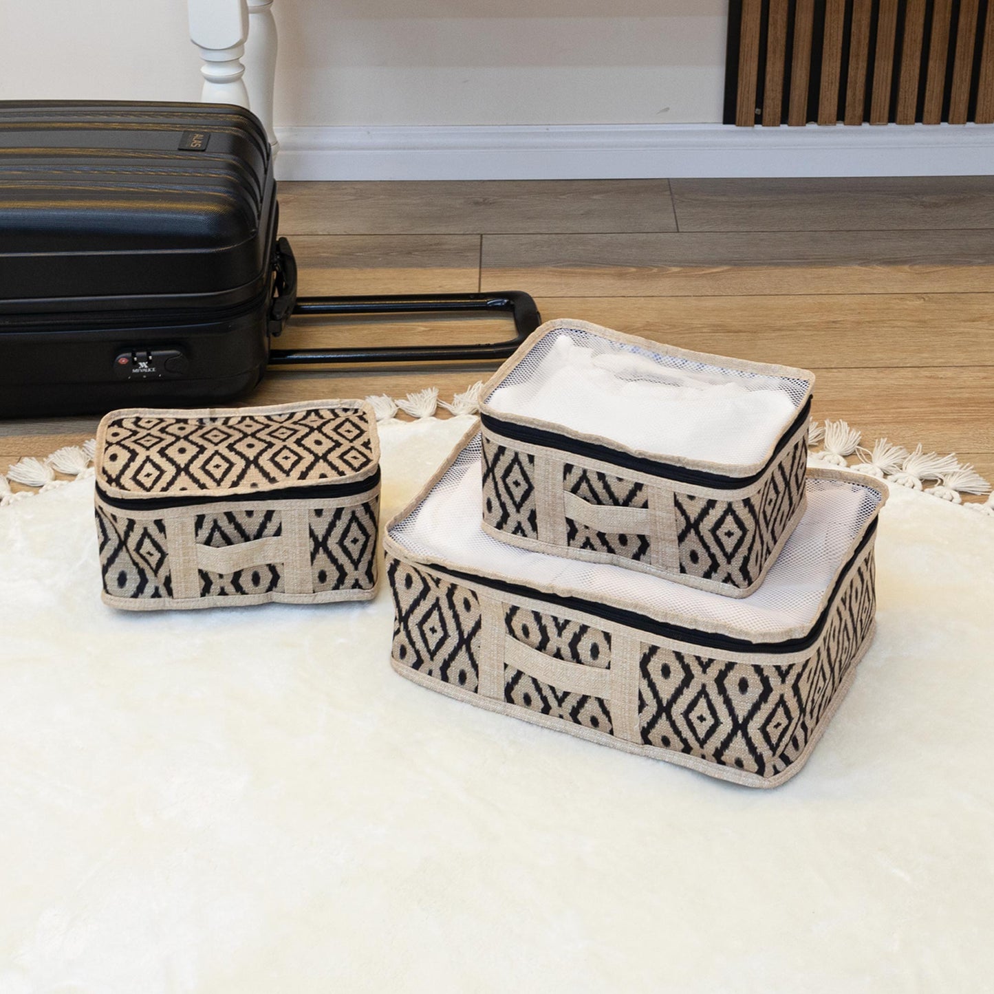 Boho Set Organizera za Putovanje 3 kom