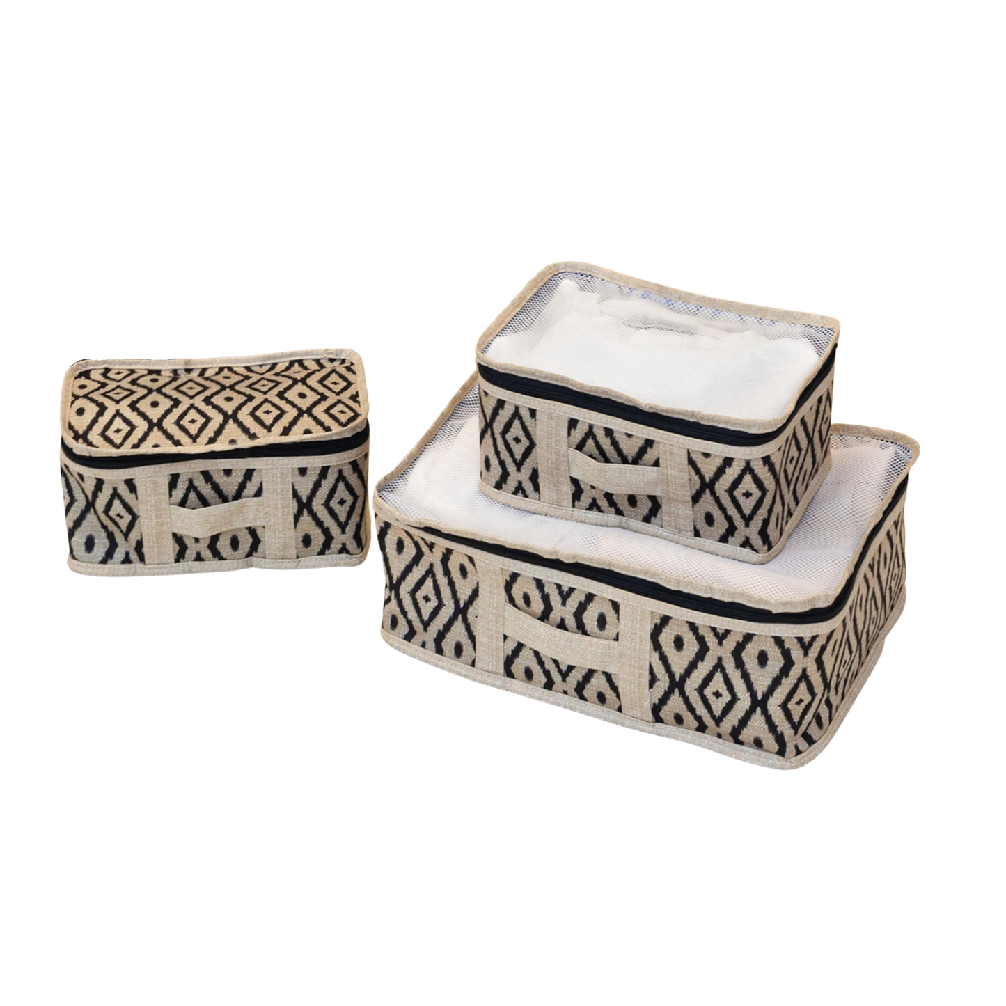 Boho Set Organizera za Putovanje 3 kom