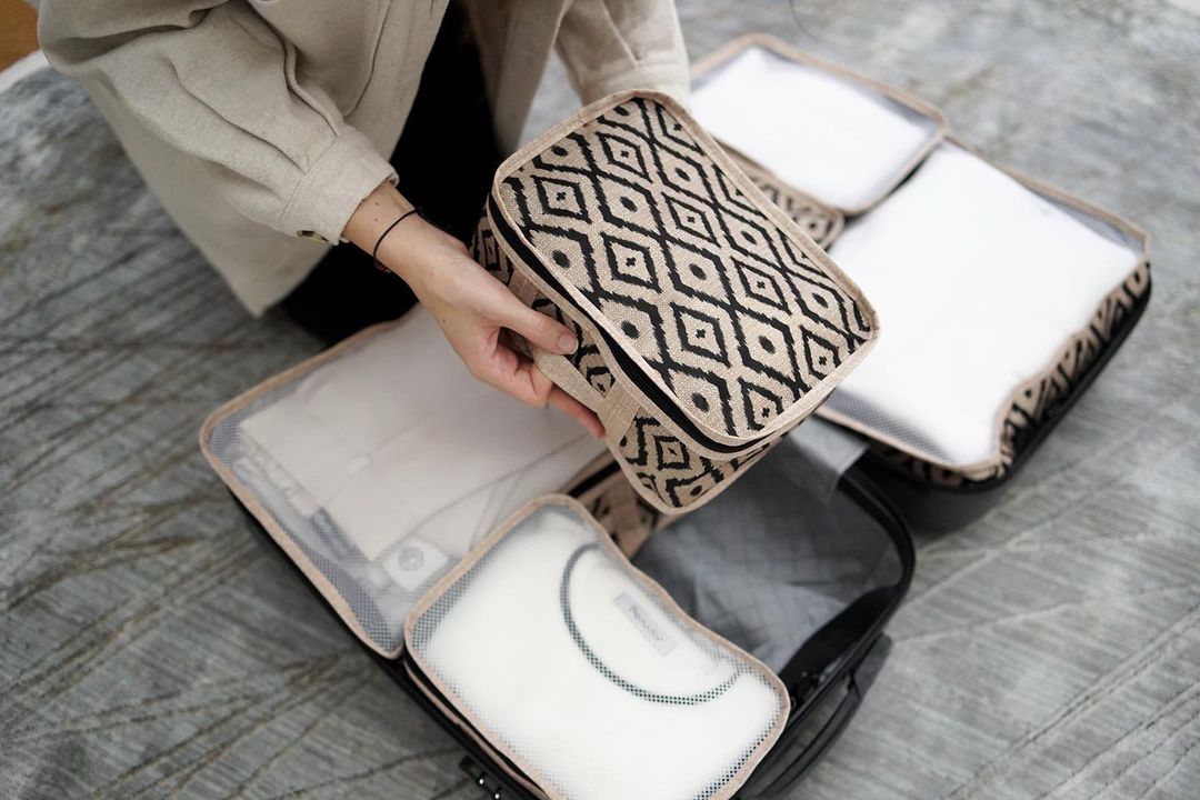 Boho Set Organizera za Putovanje 3 kom