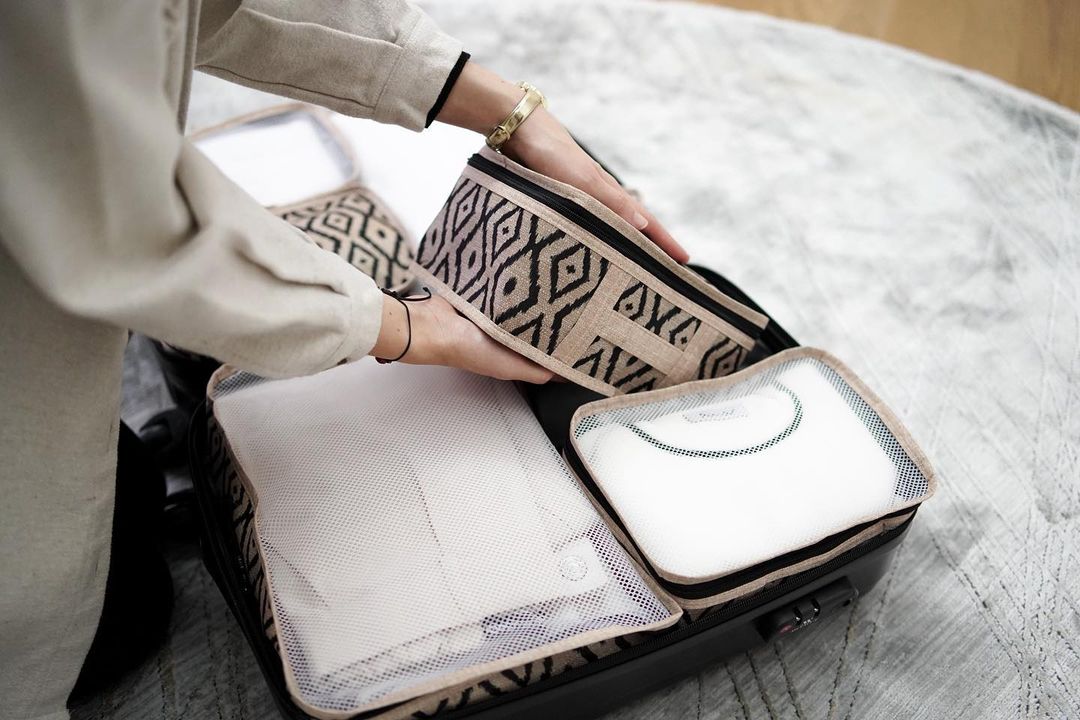 Boho Set Organizera za Putovanje 3 kom