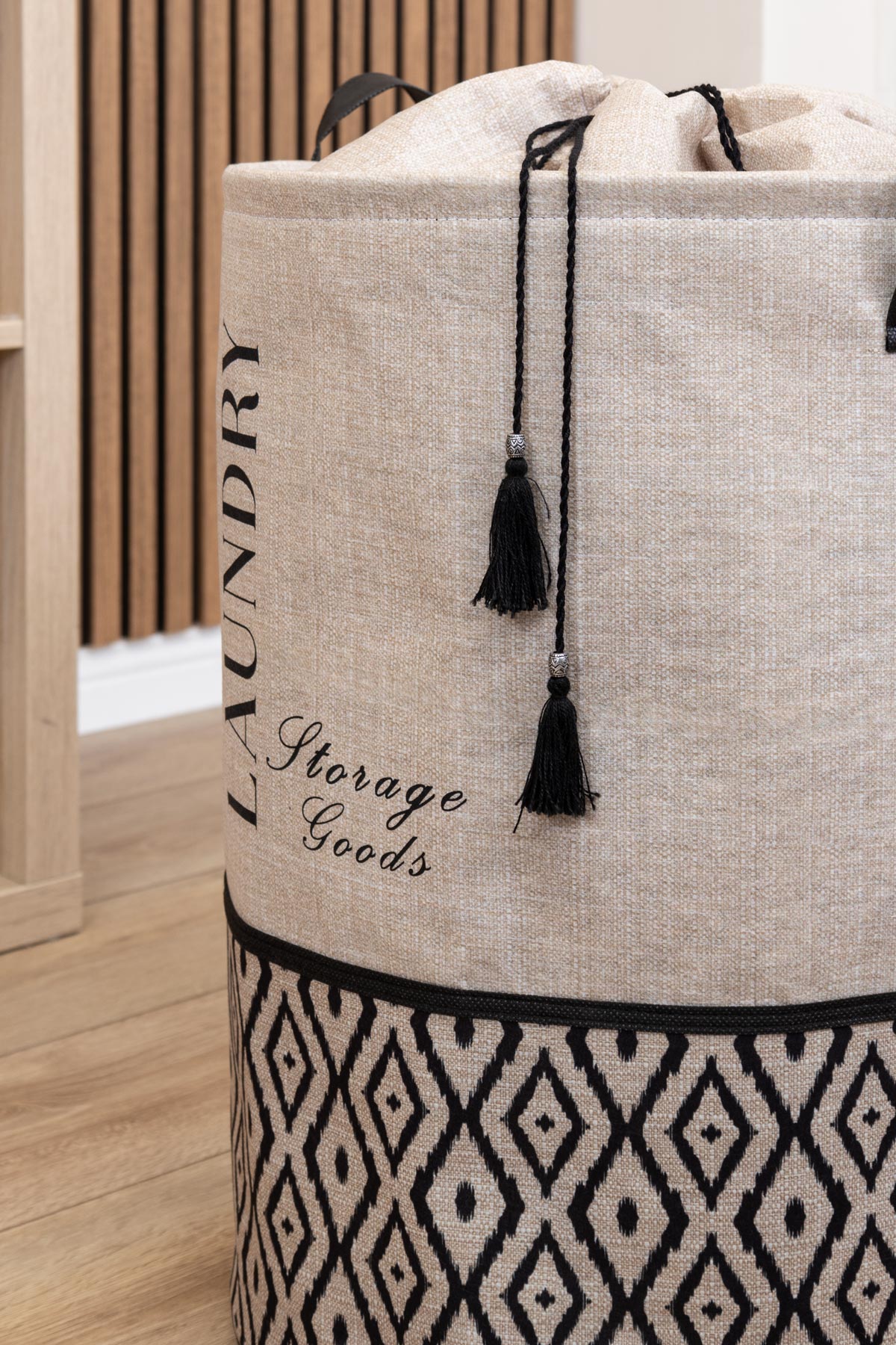 Boho Korpa za Prljav Veš – Dekorativna i Organizaciona