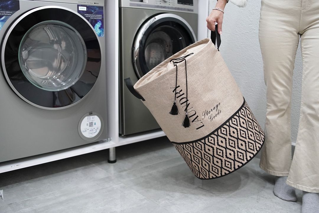 Boho Korpa za Prljav Veš – Dekorativna i Organizaciona