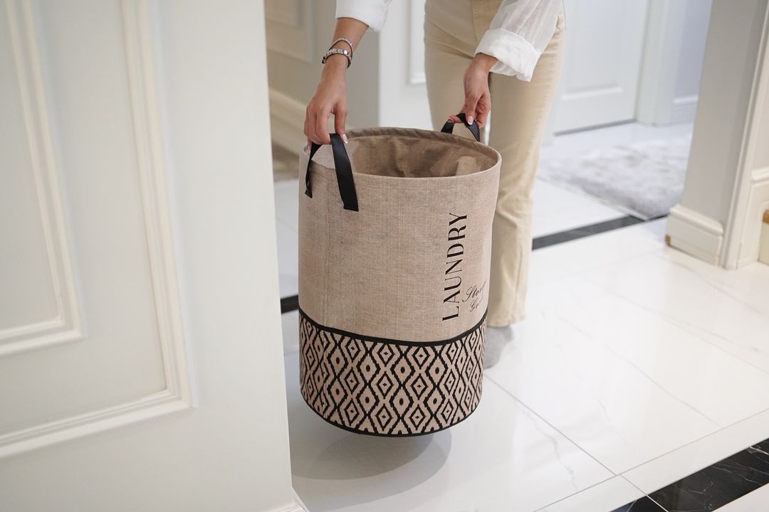 Boho Korpa za Prljav Veš – Dekorativna i Organizaciona