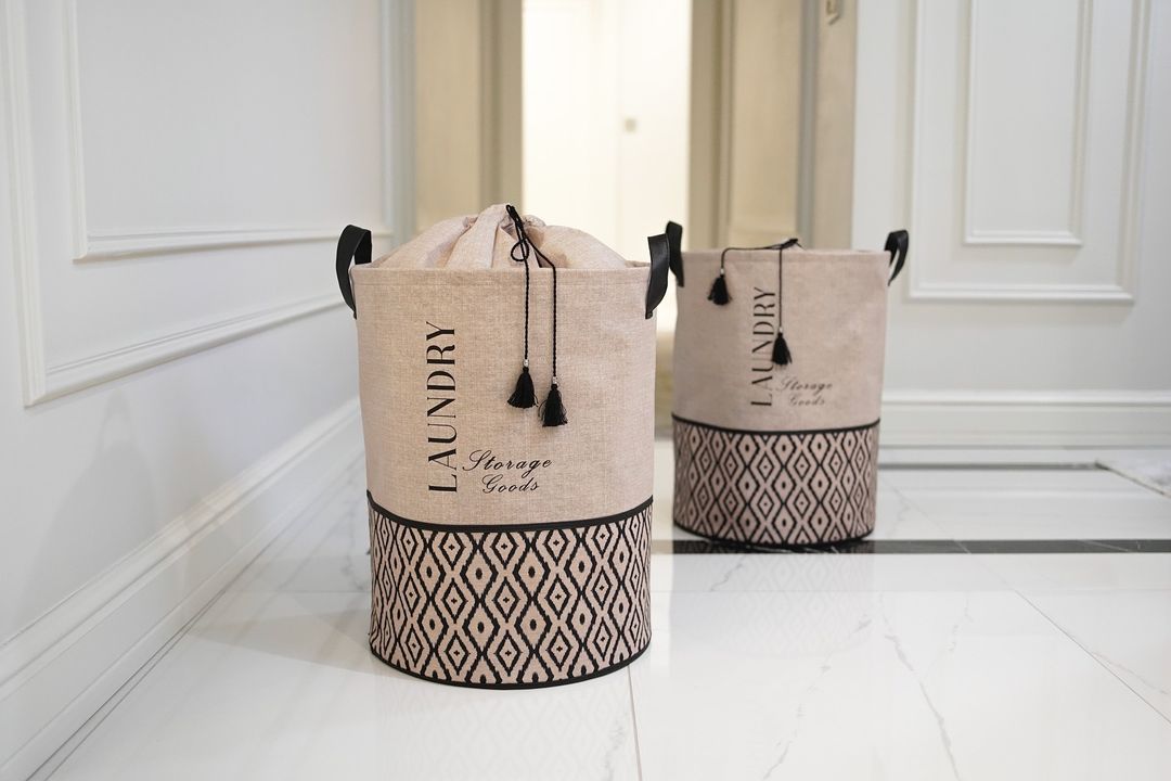 Boho Korpa za Prljav Veš – Dekorativna i Organizaciona