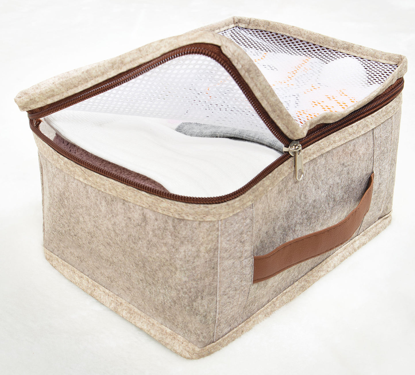 Bež Organizator za Kofer – Set 6 Komada