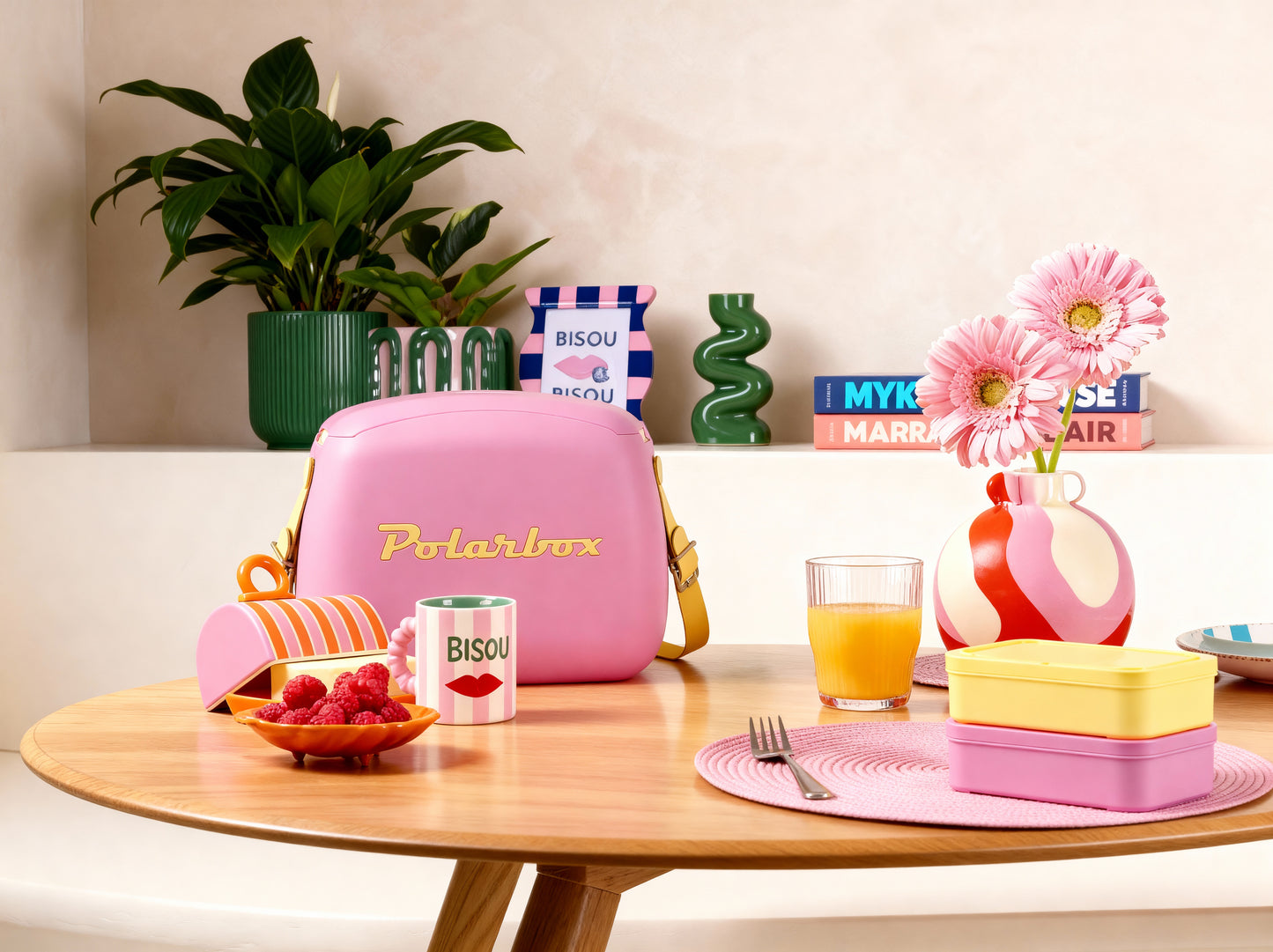 Polarbox - Bubblegum Pink _ Yellow - 6L