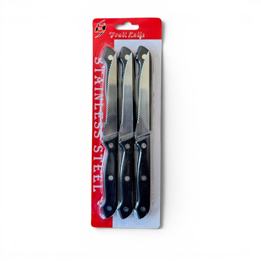 Set noževa 6 kom – nazubljeni inox