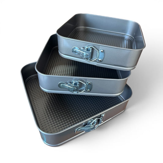 Set kalupa za torte 3 kom – kvadratni