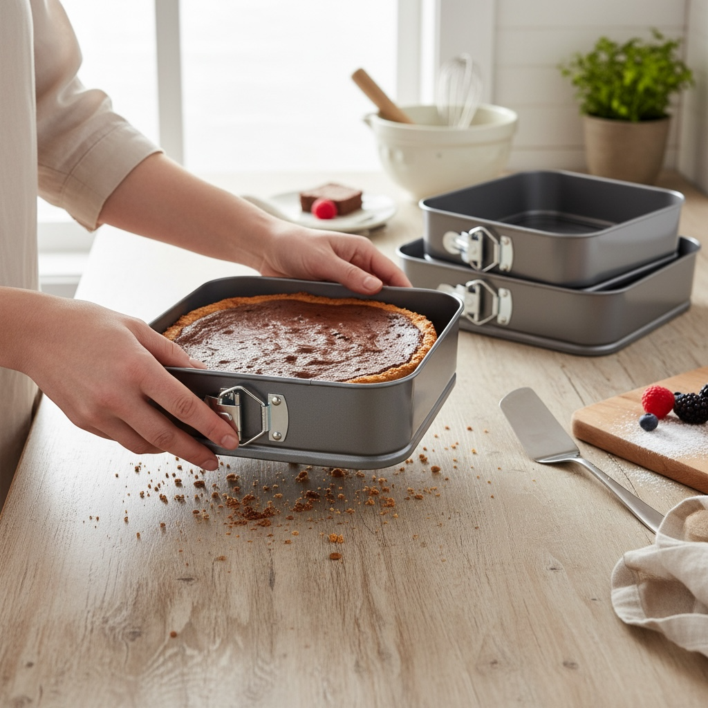 Set kalupa za torte 3 kom – kvadratni