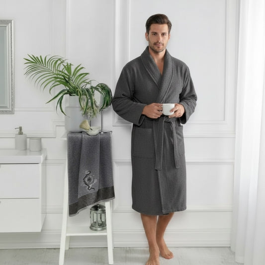 Poklon lux set – bademantil + peškir - SPA
