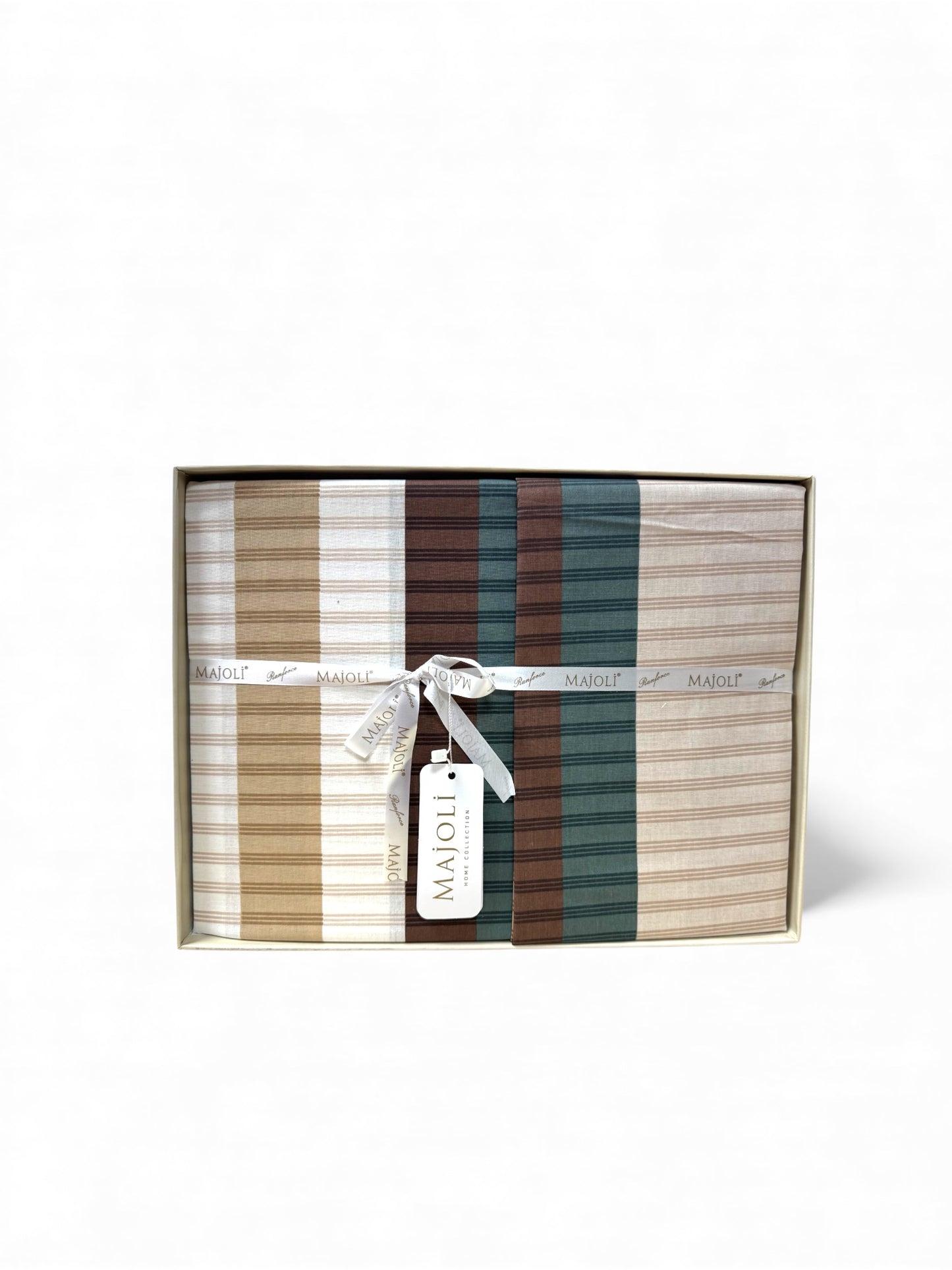 Posteljina za bračni ležaj – Topli Tonovi (100% pamuk)