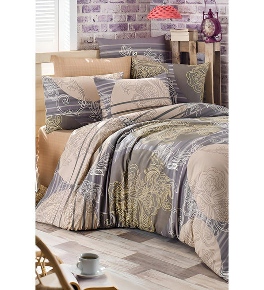 Pamučna posteljina za bračni krevet - RENFORCE PAMUK