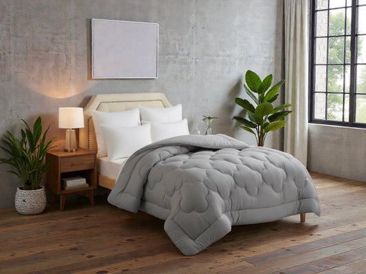 Mikrofiber Jorgan Nano Soft Siva – 195×215