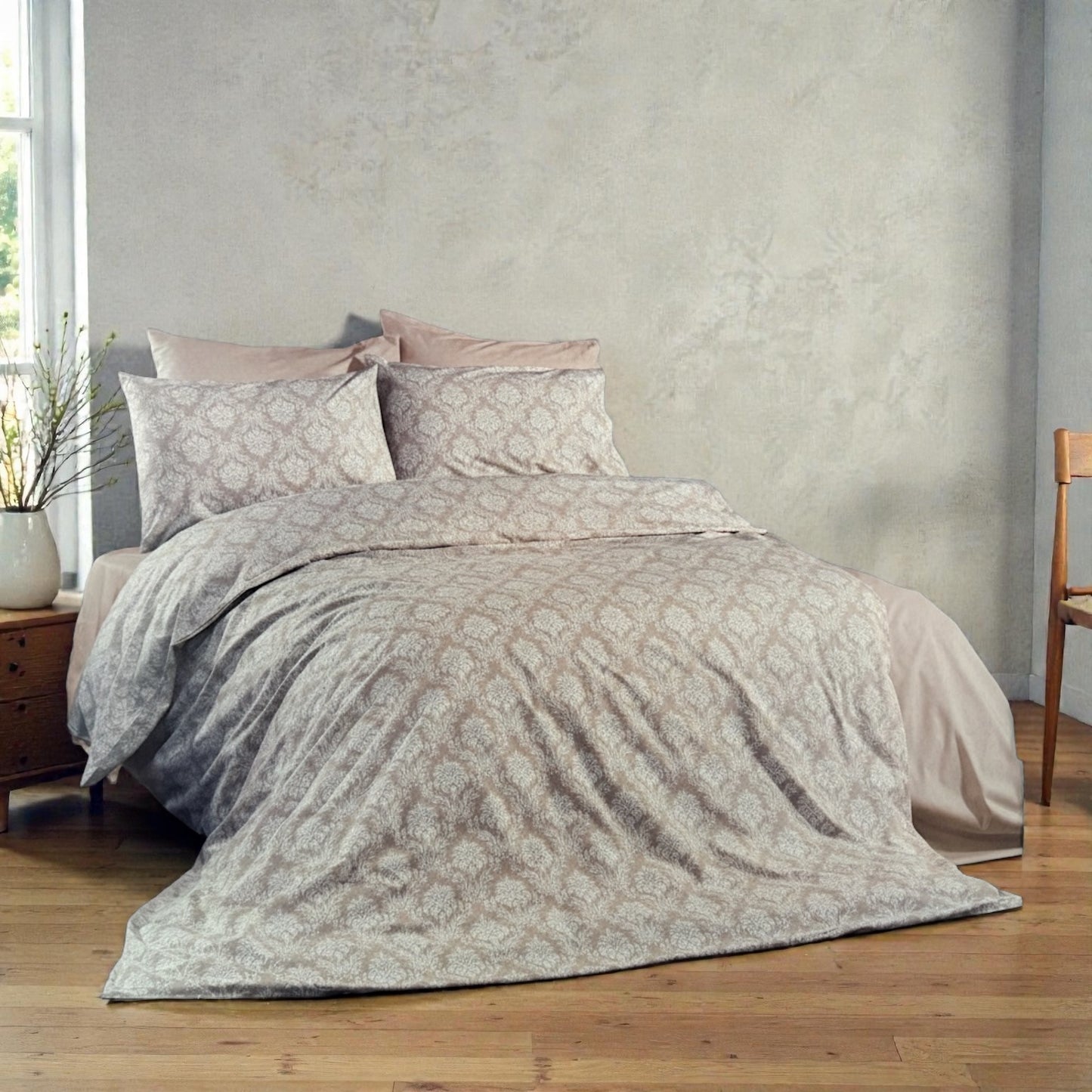 Bračna posteljina Barok Bež