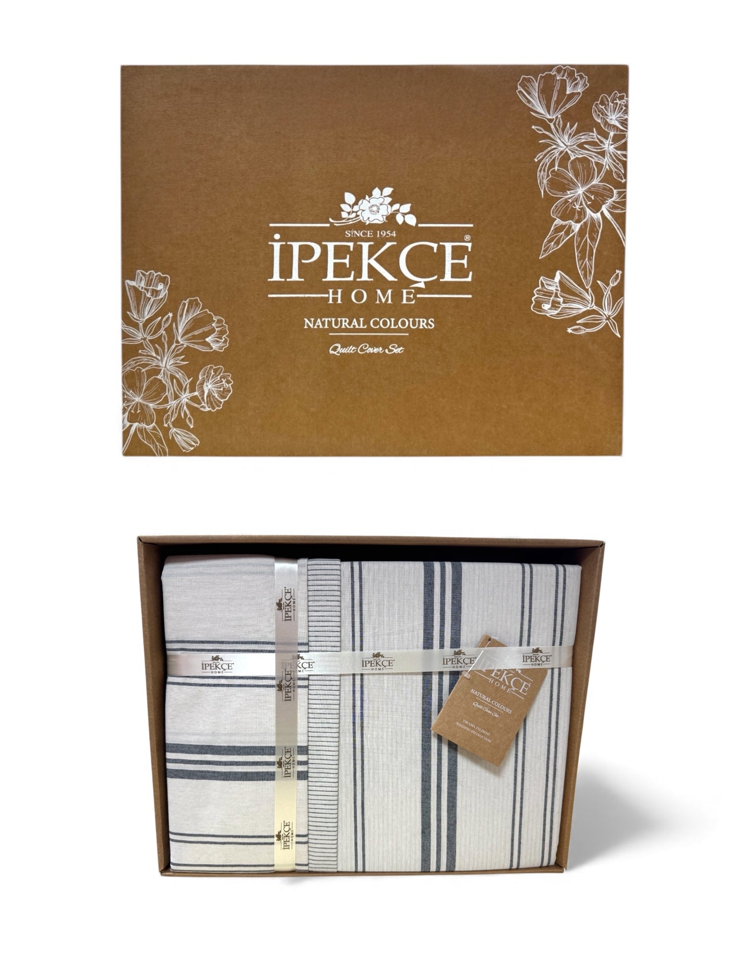 Muslin posteljina za bračni ležaj – Krem (4 jastučnice,čaršav na lastiš)