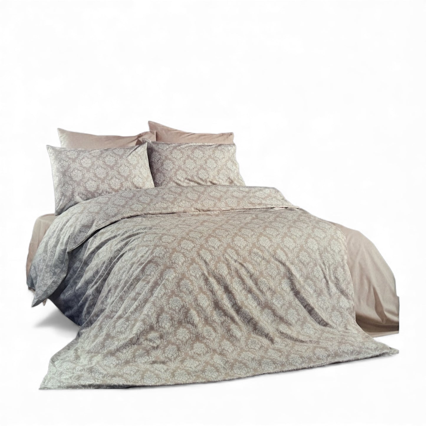 Bračna posteljina Barok Bež