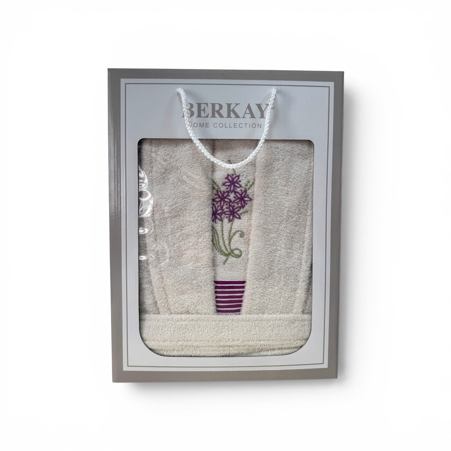 Poklon lux set – bademantil + peškir - ELEGANT