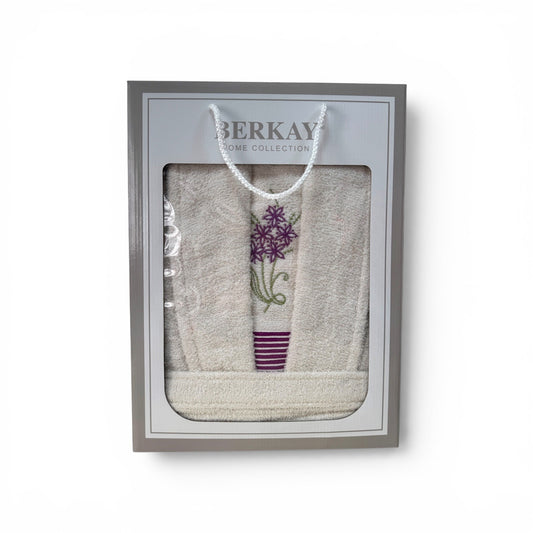 Poklon lux set – bademantil + peškir - ELEGANT