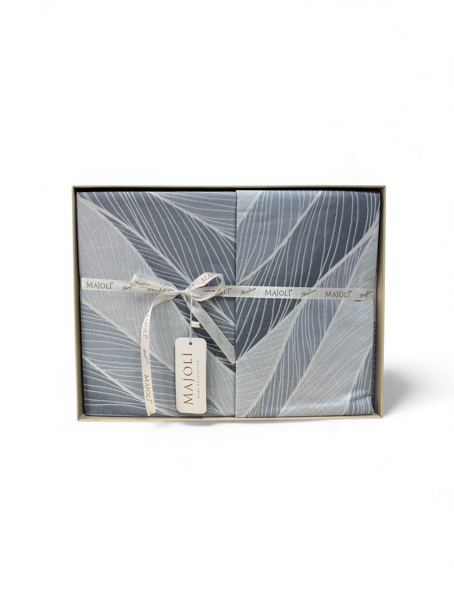 Posteljina za bračni ležaj – Morski Talasi (100% pamuk)