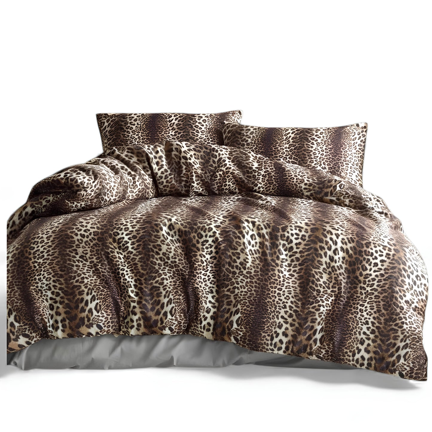 Bračna posteljina Leopard (bež čaršav)