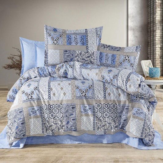 Pamučna posteljina za bračni krevet - RENFORCE PAMUK