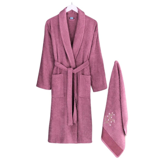 Poklon lux set – bademantil + peškir - PREMIUM