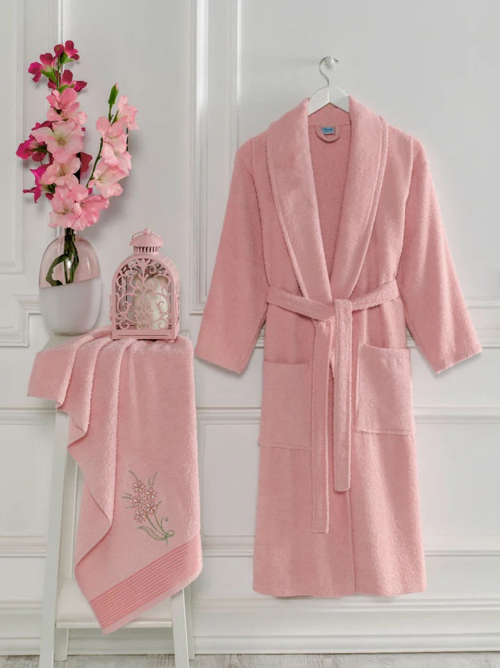 Poklon lux set – bademantil + peškir - SOFT