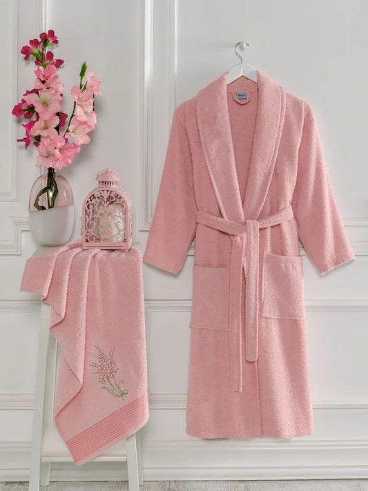 Poklon lux set – bademantil + peškir - SOFT