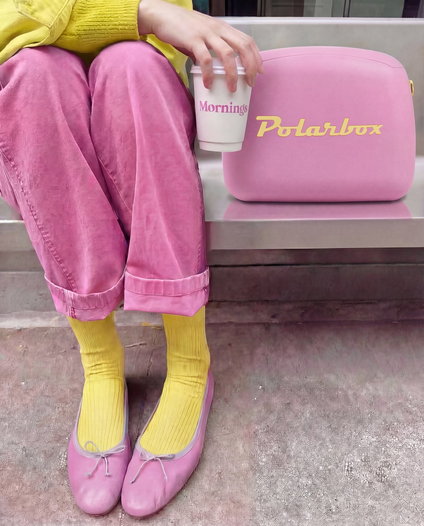Polarbox - Bubblegum Pink _ Yellow - 6L