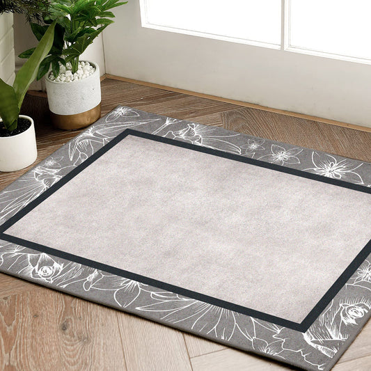 Staza 60x100cm – Sivo cveće